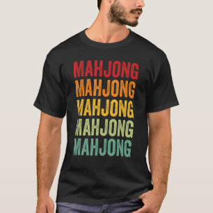 麻雀麻雀ホビイストレインボーデザイン Tシャツ