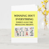 麻雀 カード (黄色い花)