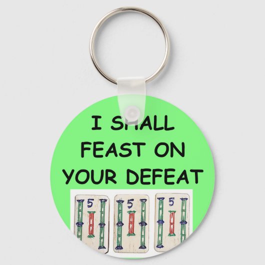 麻雀 キーホルダー (正面)