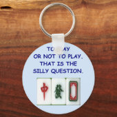 麻雀 キーホルダー (正面)