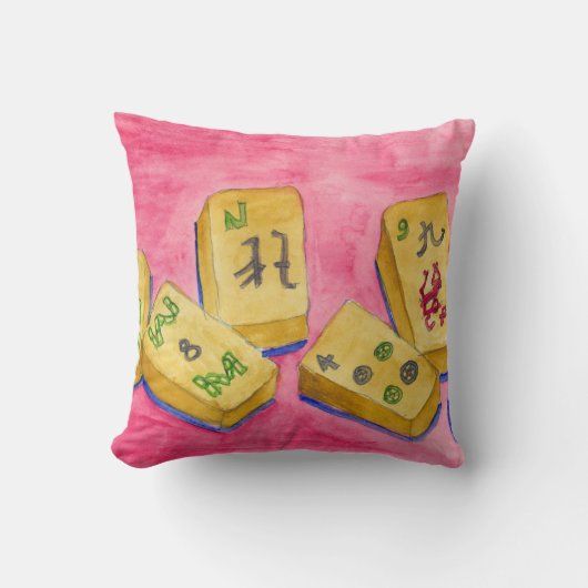 麻雀 クッション (正面)