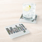 麻雀 グラス コースター - Mahj! (アングル)