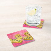 麻雀 スクエアペーパーコースター (インサイチュ)