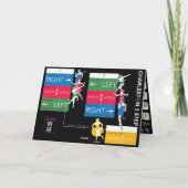 麻雀 チャールストン 折りたたみカード サンキューカード (裏面)