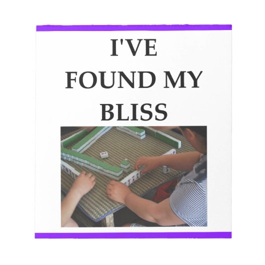 麻雀 ノートパッド (正面)