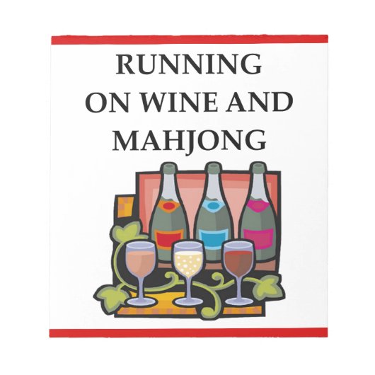 麻雀 ノートパッド (正面)