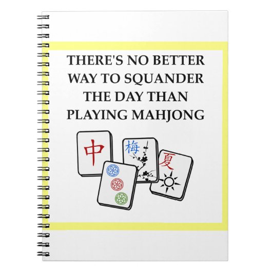 麻雀 ノートブック (正面)