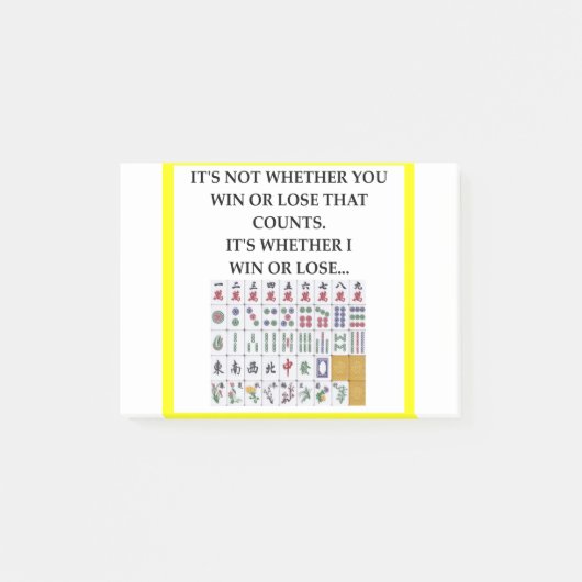 麻雀 ポストイット (正面)