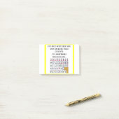 麻雀 ポストイット (デスク上)