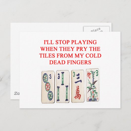 麻雀 ポストカード (正面/裏面)