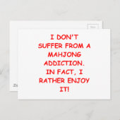 麻雀 ポストカード (正面/裏面)