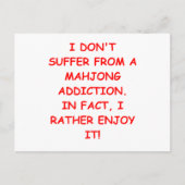 麻雀 ポストカード (正面)