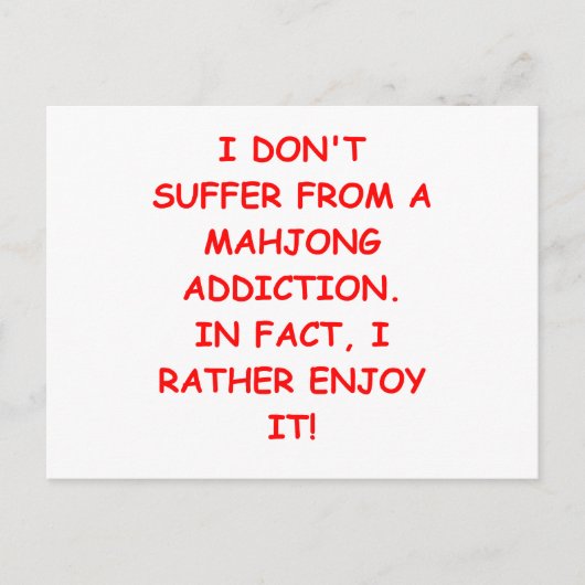 麻雀 ポストカード (正面)