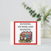 麻雀 ポストカード (スタンド正面)