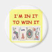 麻雀 マグネット (正面)