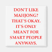 麻雀 マグネット (正面)