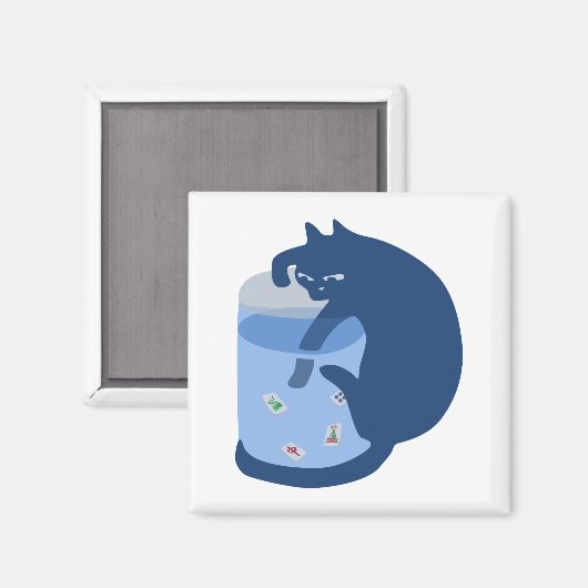 麻雀 マグネット (正面/裏面)