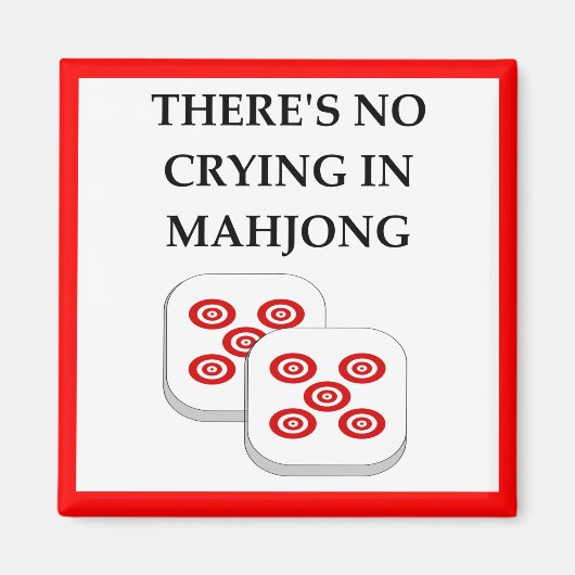 麻雀 マグネット (正面)