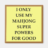 麻雀 マグネット (正面)