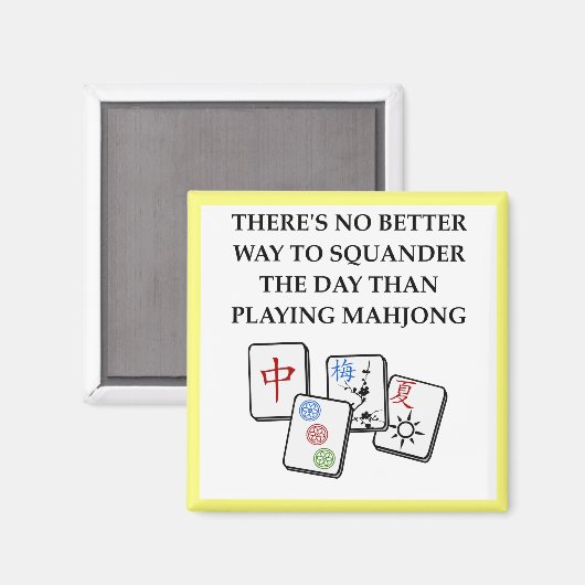 麻雀 マグネット (正面/裏面)
