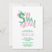 麻雀！ |マジョング 招待状 (正面)