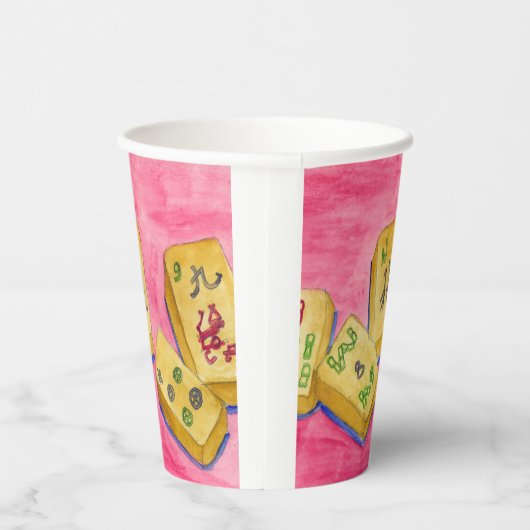 麻雀 紙コップ (右)