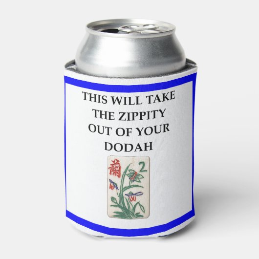 麻雀 缶クーラー (缶正面)