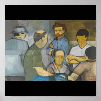 麻雀 – Canvas Print ポスター