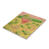 麻雀 Chic Painting カクテル タイル (側面)