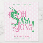 麻雀！ | Mah-Joggワインラベル ワインラベル (シングルラベル)