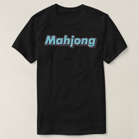 麻雀 Tシャツ (デザイン正面)