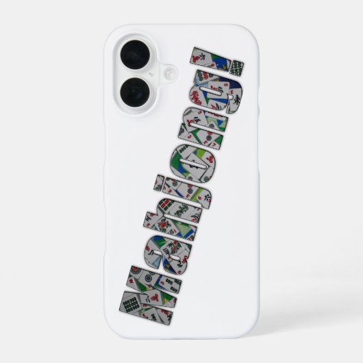 麻雀iPhone 16ケース iPhone 16ケース (裏面)