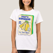 麻雀That's Bananas ゲームタイルTシャツ Tシャツ (正面)