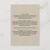 麻 オレンジ 花 マソンジャー 安全対策 エンクロージャーカード (裏面)