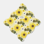 黄かわいらし色ひまわりガーデンフローラ フェイバーボックス (折り畳みなし)
