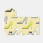 黄かわいらし色ハイヒール フェイバーボックス (折り畳みなし)