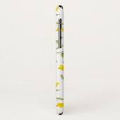 黄かわいらし色フローラ開花パターン Case-Mate iPhoneケース (裏面/左)