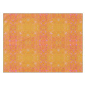 黄かわいらし色フローラ テーブルクロス (正面(横))