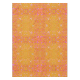 黄かわいらし色フローラ テーブルクロス