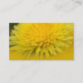 黄かわいらし野花 名刺 (裏面)