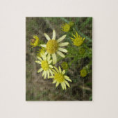 黄かわいらし野草花パズル ジグソーパズル (縦)