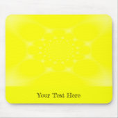 黄きらめく色 マウスパッド (正面)