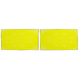 黄きらめく色 枕カバー