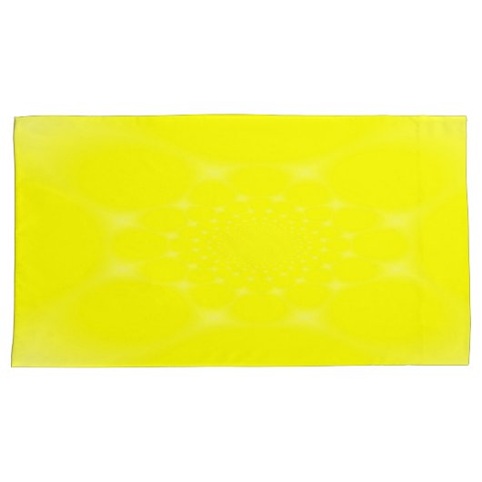 黄きらめく色 枕カバー (正面右)