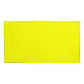 黄きらめく色 枕カバー (裏面-左)