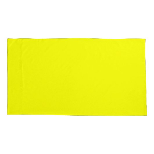 黄きらめく色 枕カバー (裏面-左)