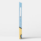 黄と青の壁の装飾 Case-Mate iPhoneケース (裏面 / 左)