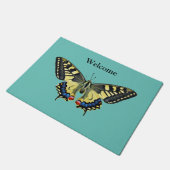 黄と黒 ドアマット (アングル)