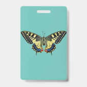 黄と黒 バッジ (裏面)