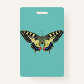 黄と黒 バッジ (裏面)